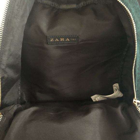 Zara dark green backpack - Picture 5 of 5